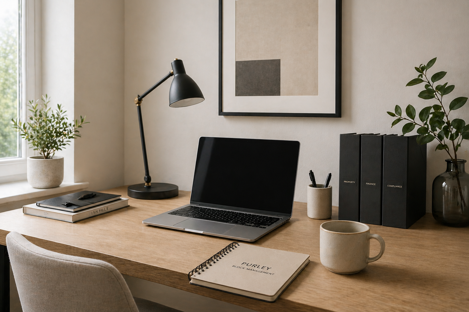 Minimal modern workspace